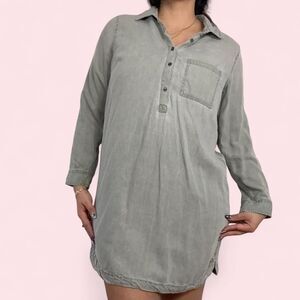 Old Navy | Dresses | Old Navy Puffsleeve Linenblend Mini Dress | Poshmark
